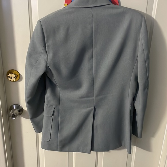 Blue-gray sports coat - Picture 2 of 4